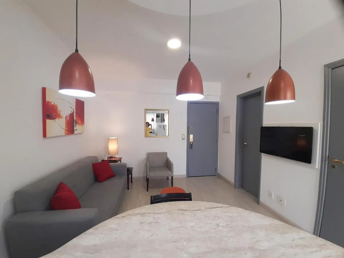 Lindo Flat Reformado No Coracao Da Vila Olimpia San Paolo 4*,